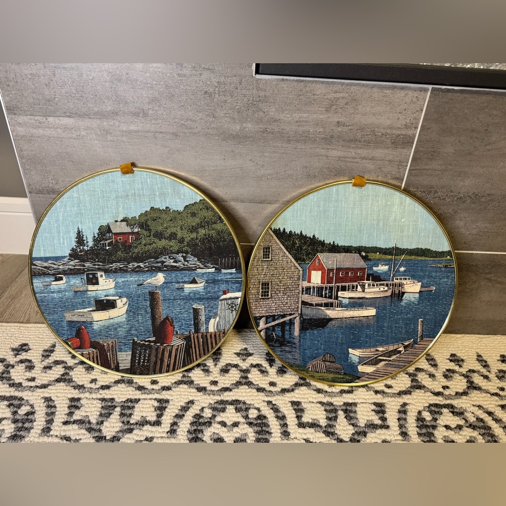 Kay Dee Scenic Harbor Wall Art print